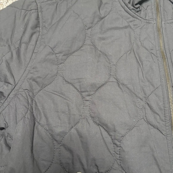 Lucky Brand Women’s XL Charcoal Quilted Puffer Jacket - Picture 11 of 13